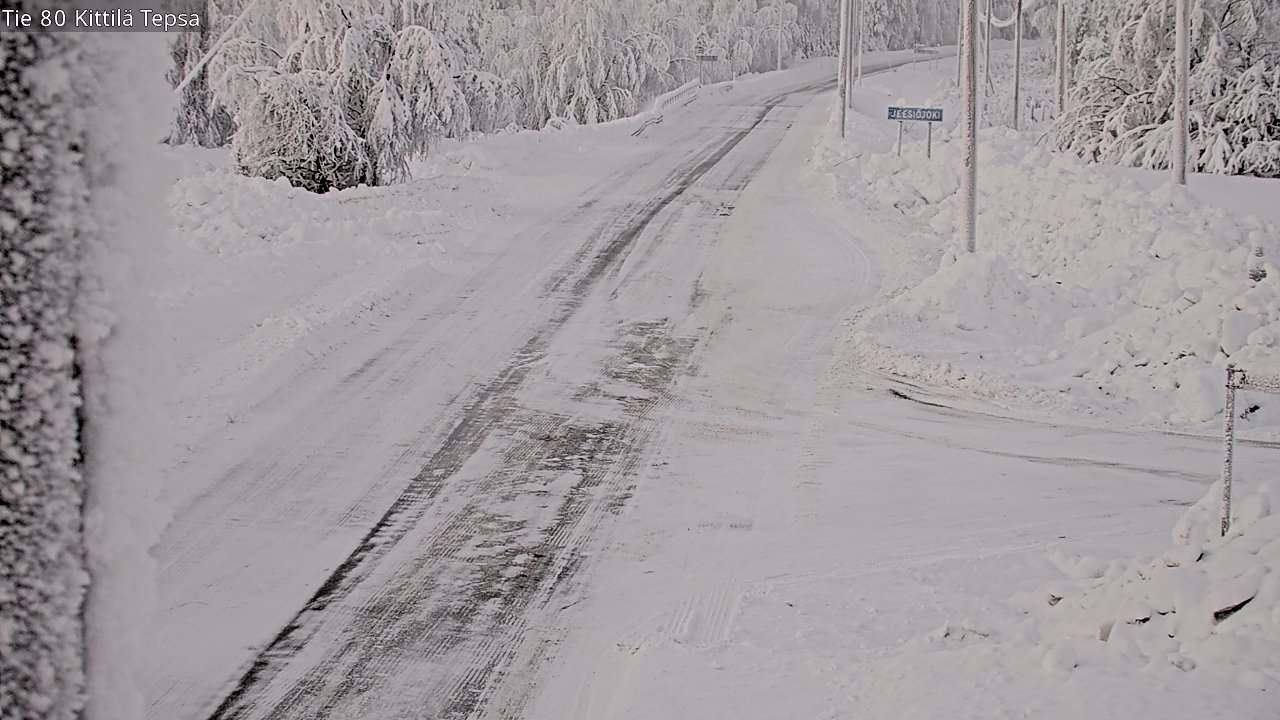 Kelikamerat Kuva Tie 80 Kittilä, Tepsa, Kittilä, Lappi