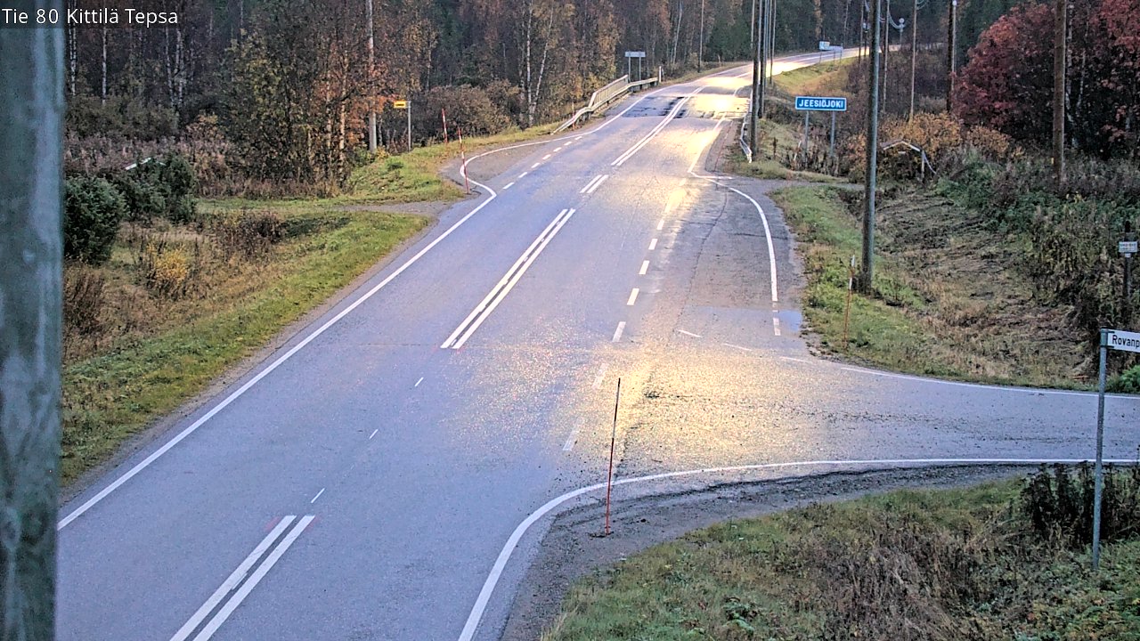 Kelikamerat Kuva Tie 80 Kittilä, Tepsa, Kittilä, Lappi