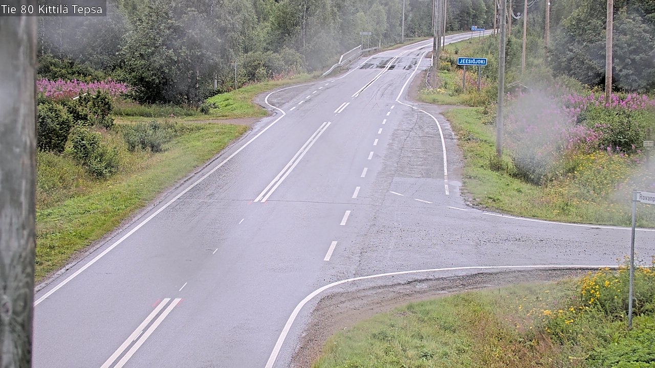 Kelikamerat Kuva Tie 80 Kittilä, Tepsa, Kittilä, Lappi