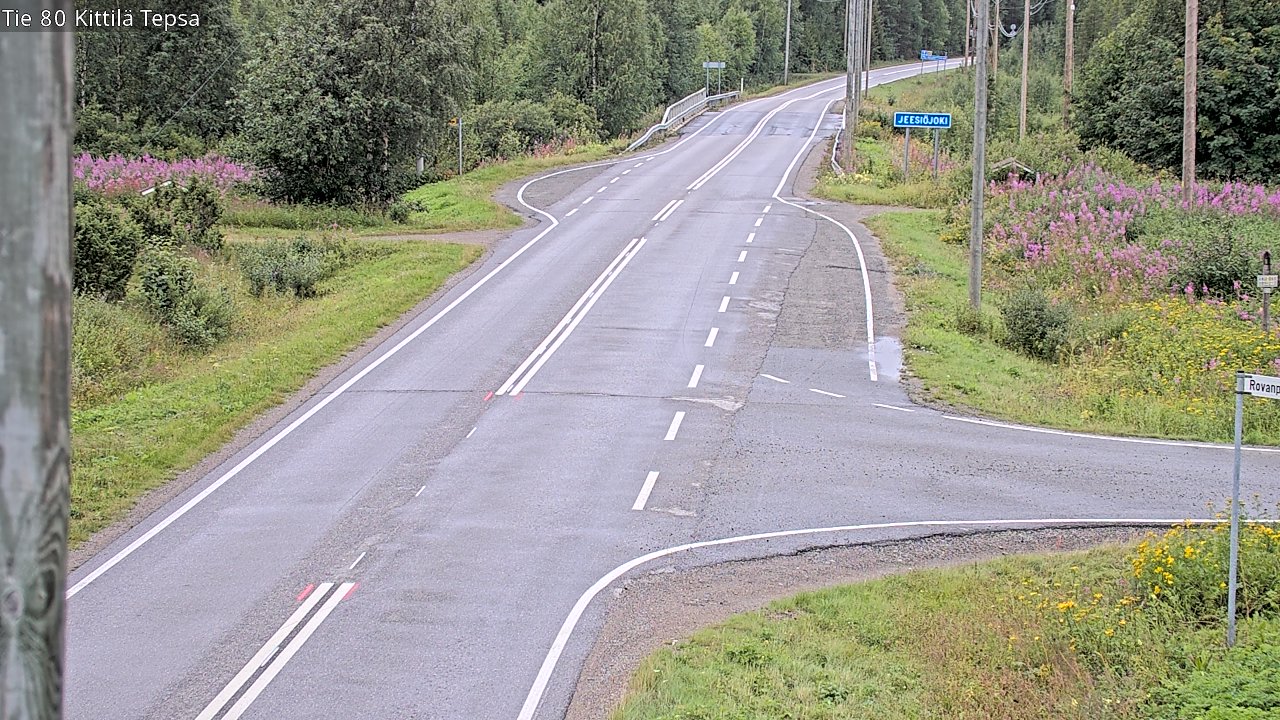 Kelikamerat Kuva Tie 80 Kittilä, Tepsa, Kittilä, Lappi