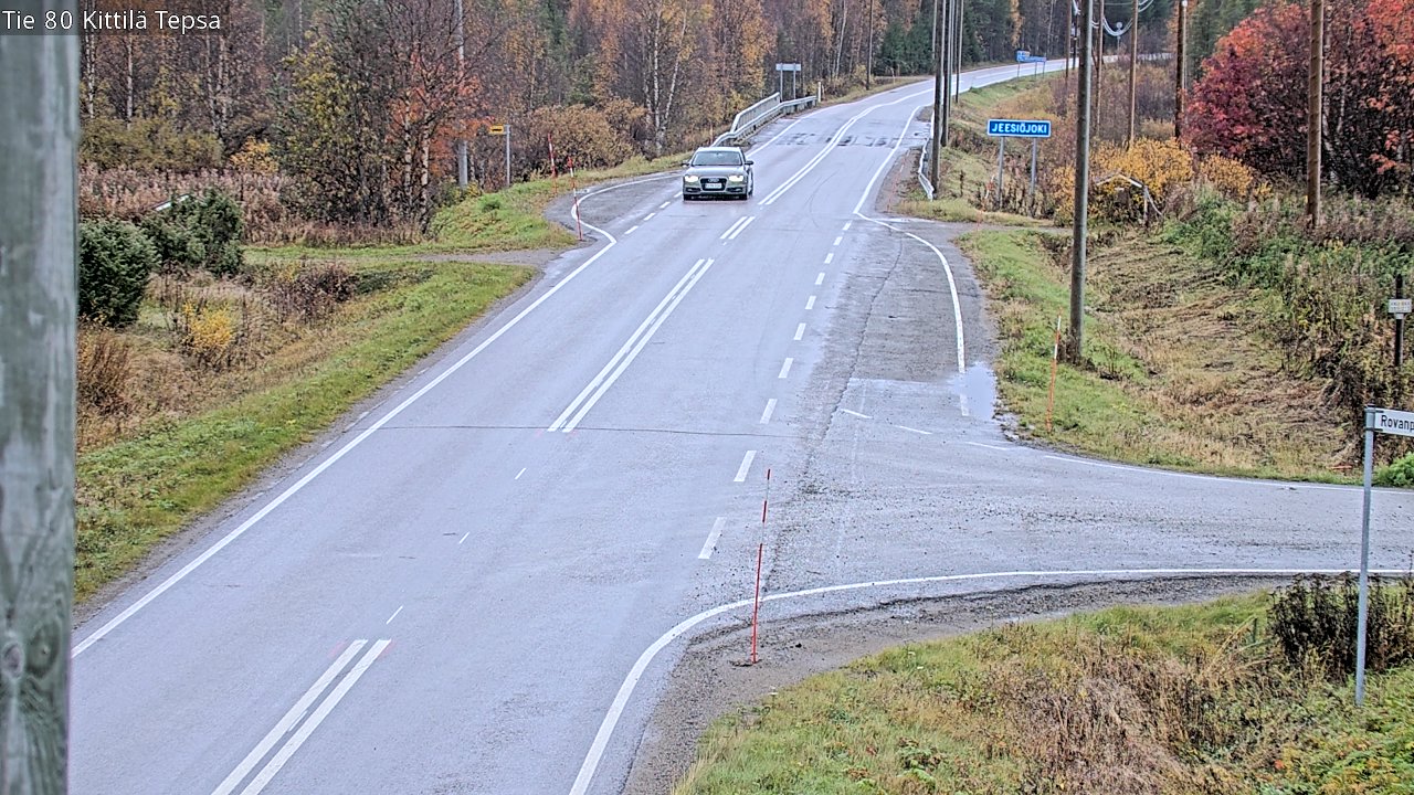 Kelikamerat Kuva Tie 80 Kittilä, Tepsa, Kittilä, Lappi