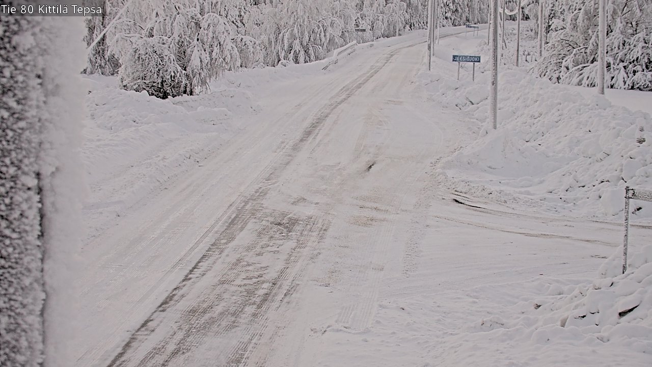 Kelikamerat Kuva Tie 80 Kittilä, Tepsa, Kittilä, Lappi