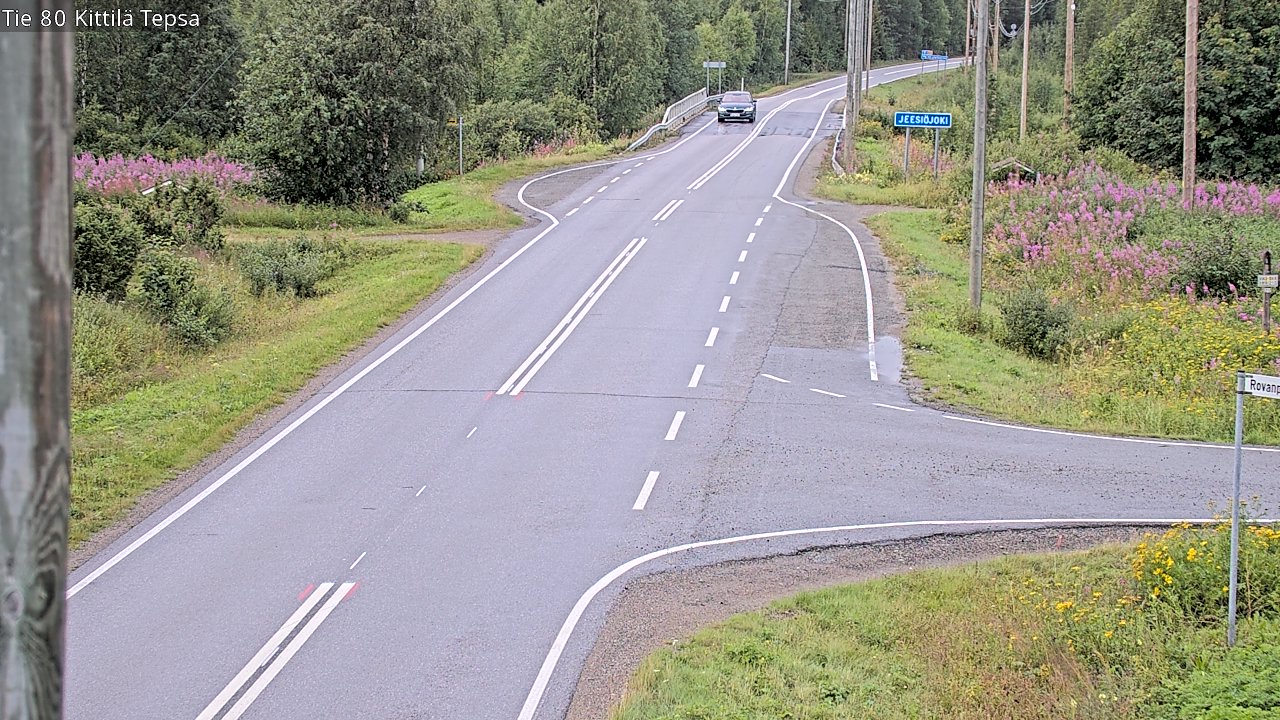 Kelikamerat Kuva Tie 80 Kittilä, Tepsa, Kittilä, Lappi