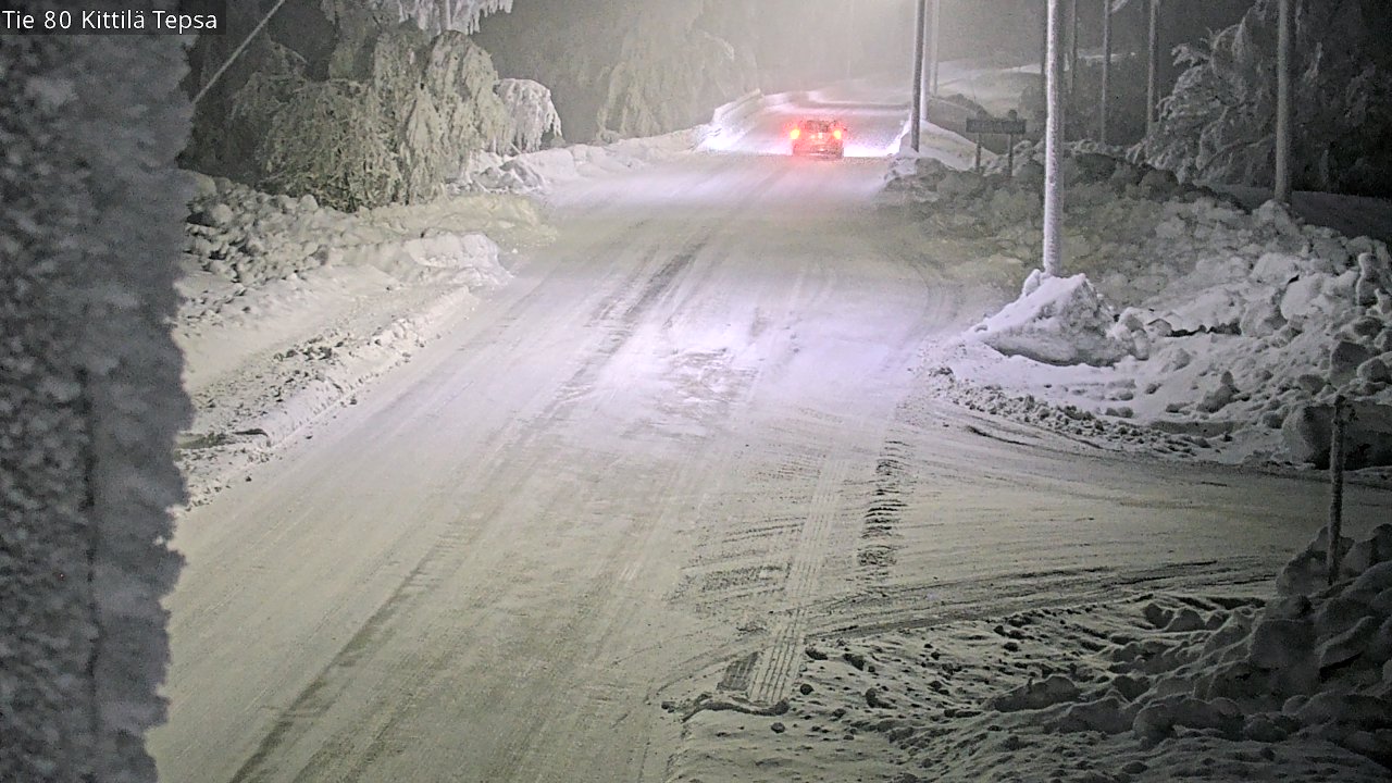 Kelikamerat Kuva Tie 80 Kittilä, Tepsa, Kittilä, Lappi