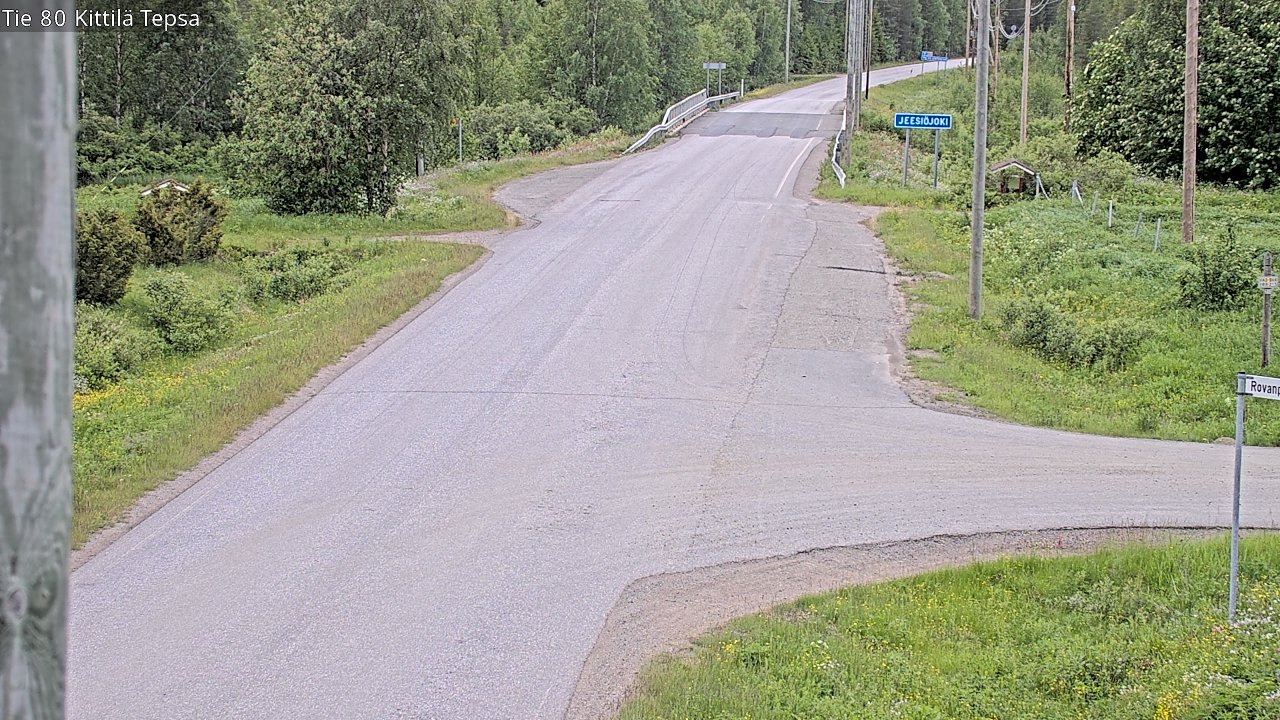 Kelikamerat Kuva Tie 80 Kittilä, Tepsa, Kittilä, Lappi
