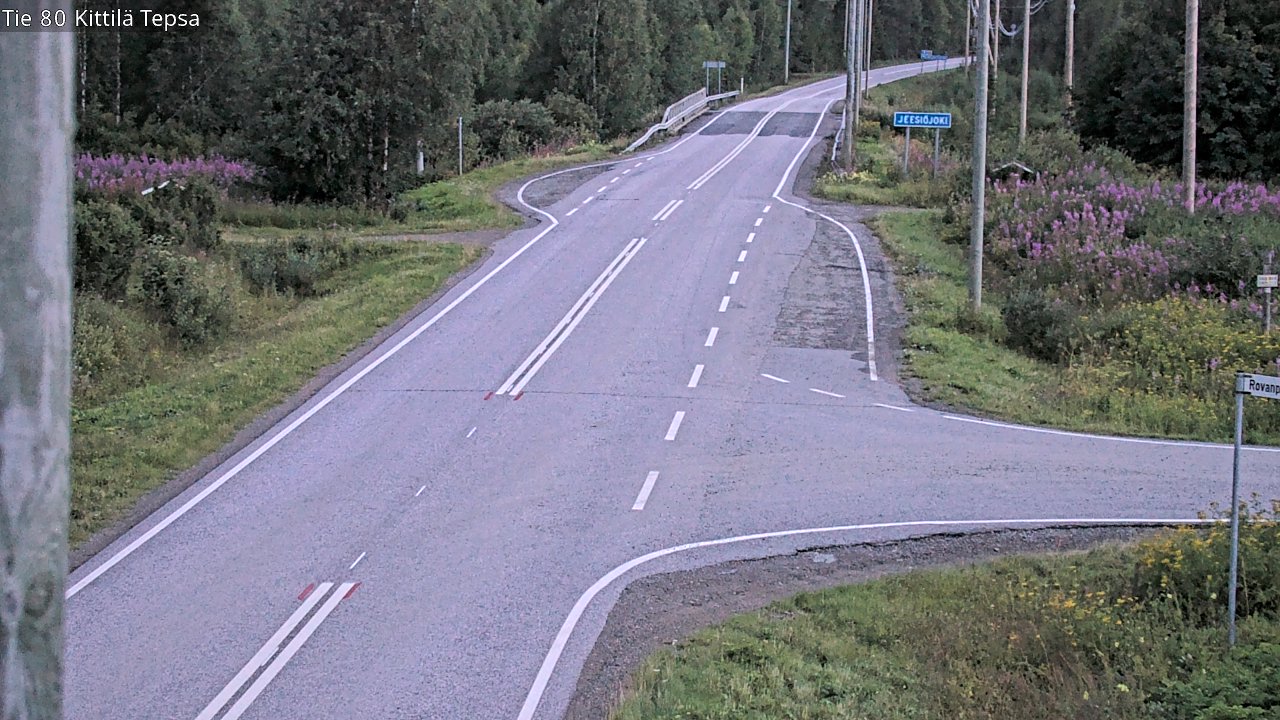 Kelikamerat Kuva Tie 80 Kittilä, Tepsa, Kittilä, Lappi