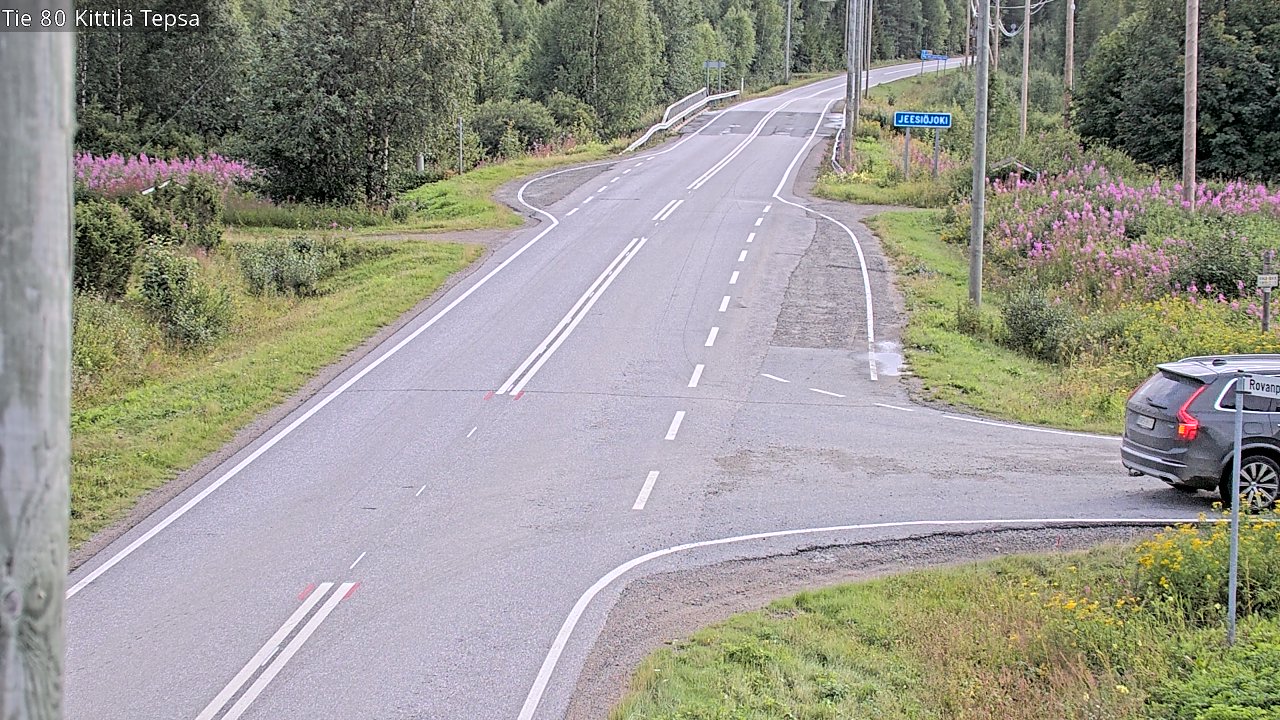 Kelikamerat Kuva Tie 80 Kittilä, Tepsa, Kittilä, Lappi
