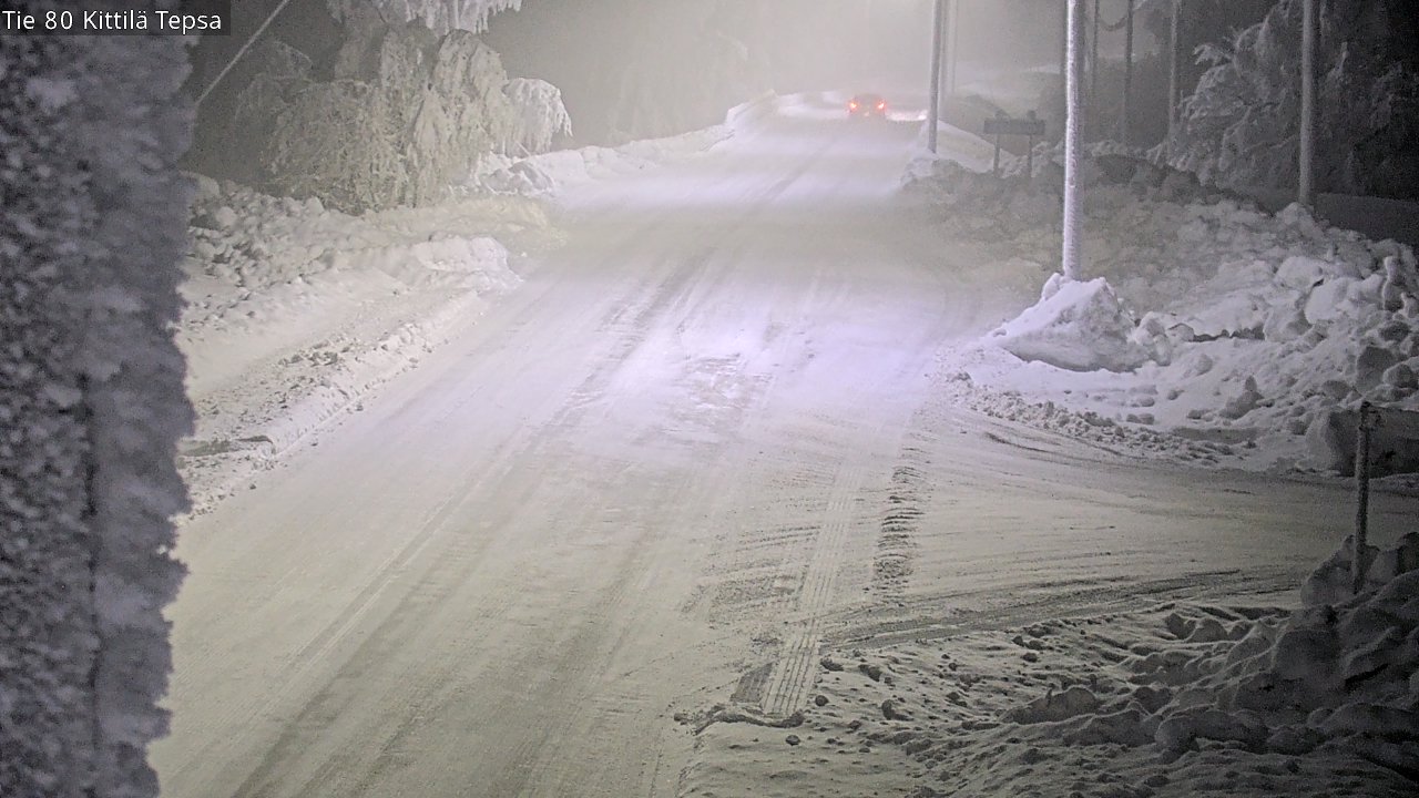 Kelikamerat Kuva Tie 80 Kittilä, Tepsa, Kittilä, Lappi