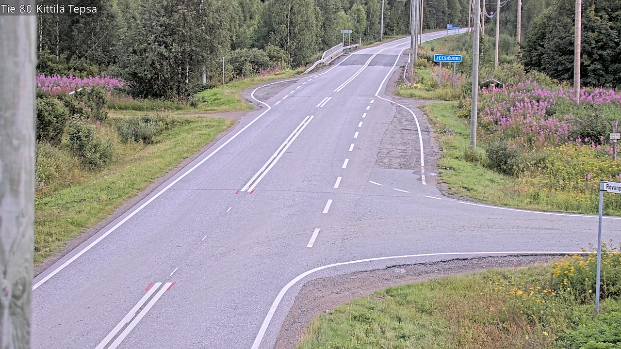 Kelikamerat Kuva Tie 80 Kittilä, Tepsa, Kittilä, Lappi
