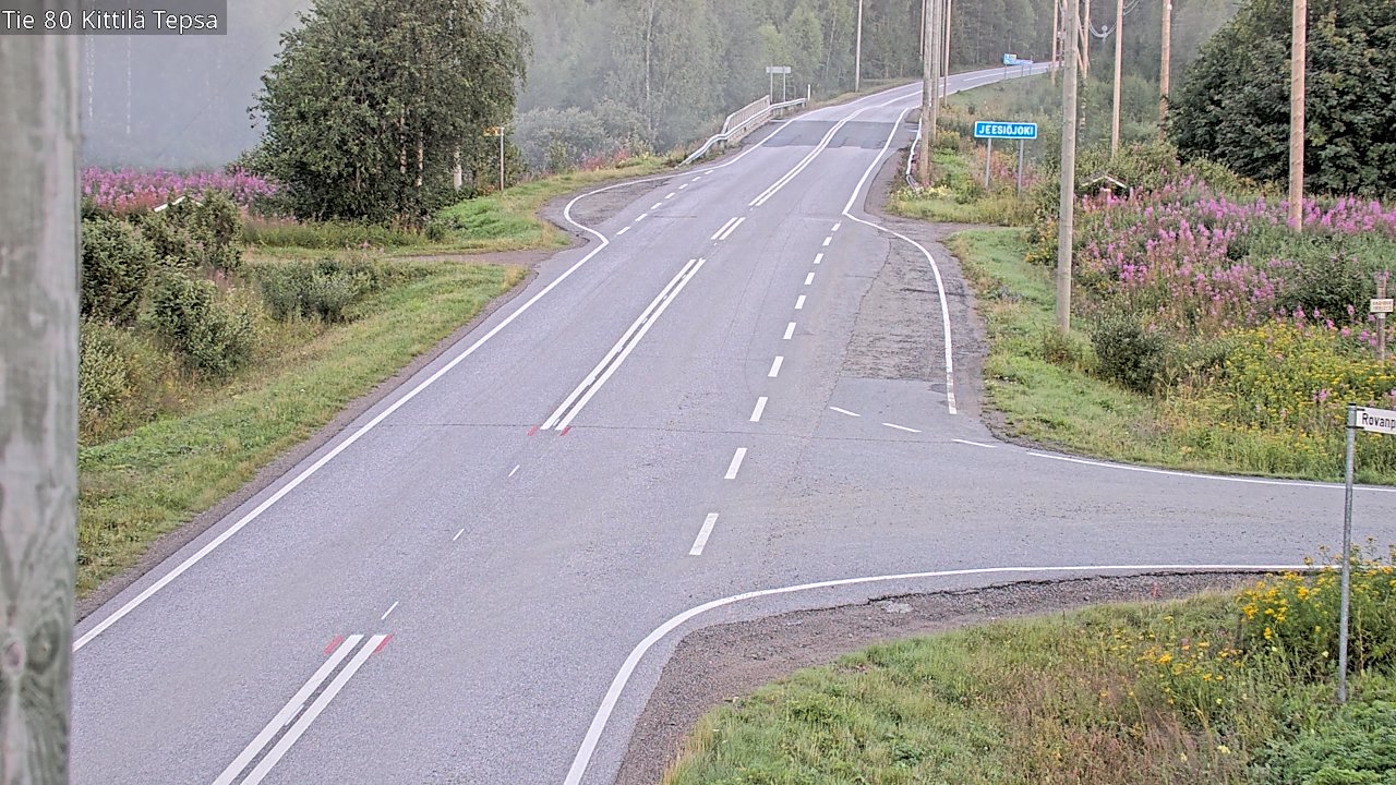 Kelikamerat Kuva Tie 80 Kittilä, Tepsa, Kittilä, Lappi