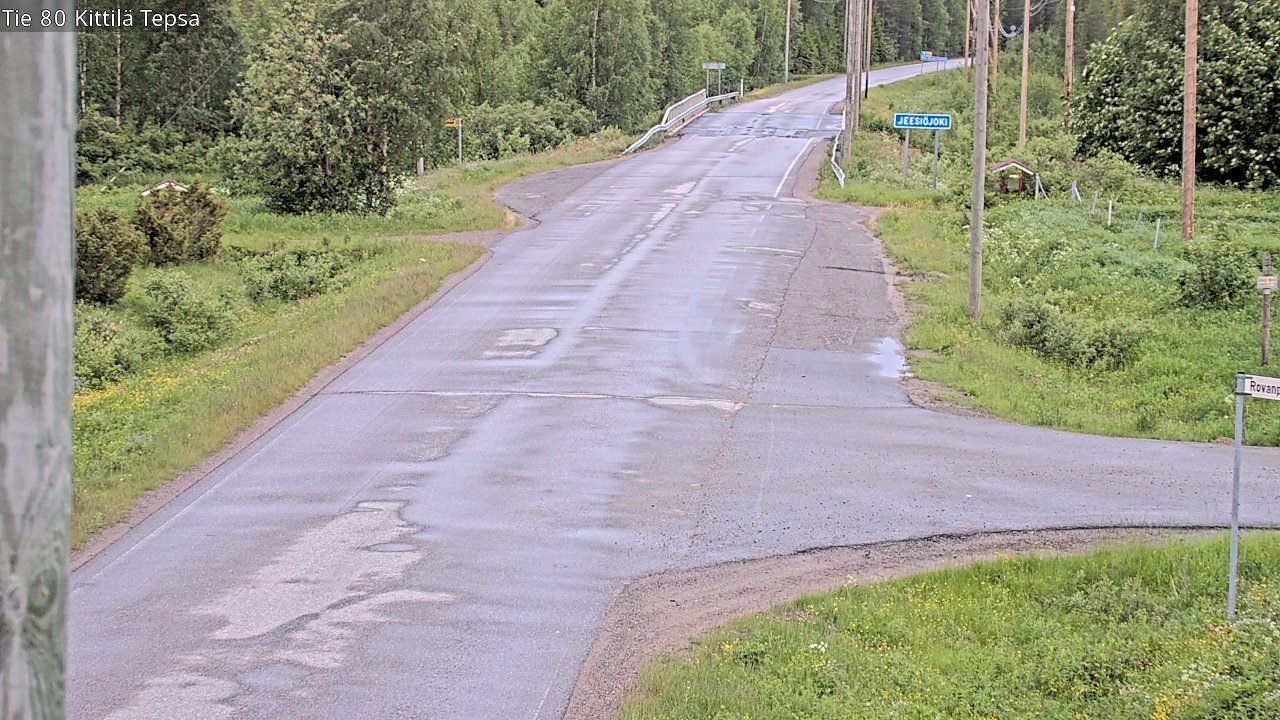 Kelikamerat Kuva Tie 80 Kittilä, Tepsa, Kittilä, Lappi