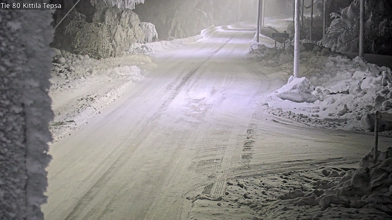 Kelikamerat Kuva Tie 80 Kittilä, Tepsa, Kittilä, Lappi