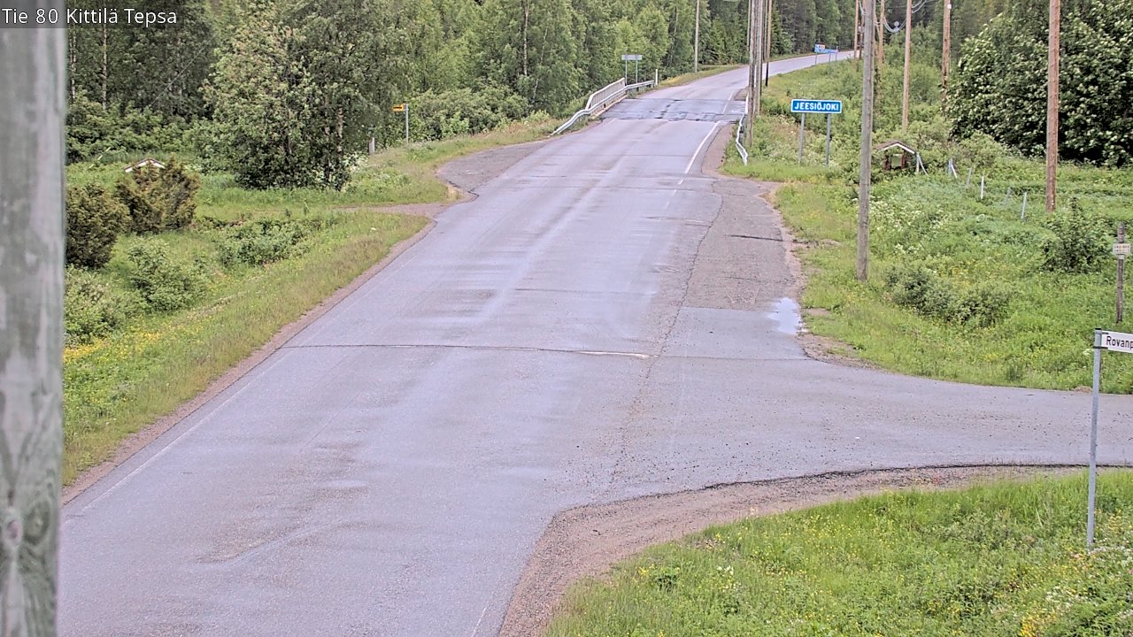 Kelikamerat Kuva Tie 80 Kittilä, Tepsa, Kittilä, Lappi