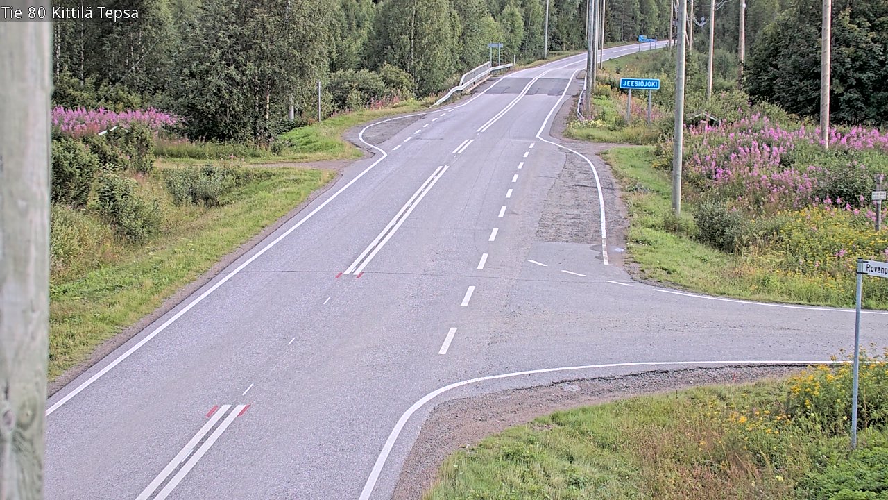 Kelikamerat Kuva Tie 80 Kittilä, Tepsa, Kittilä, Lappi
