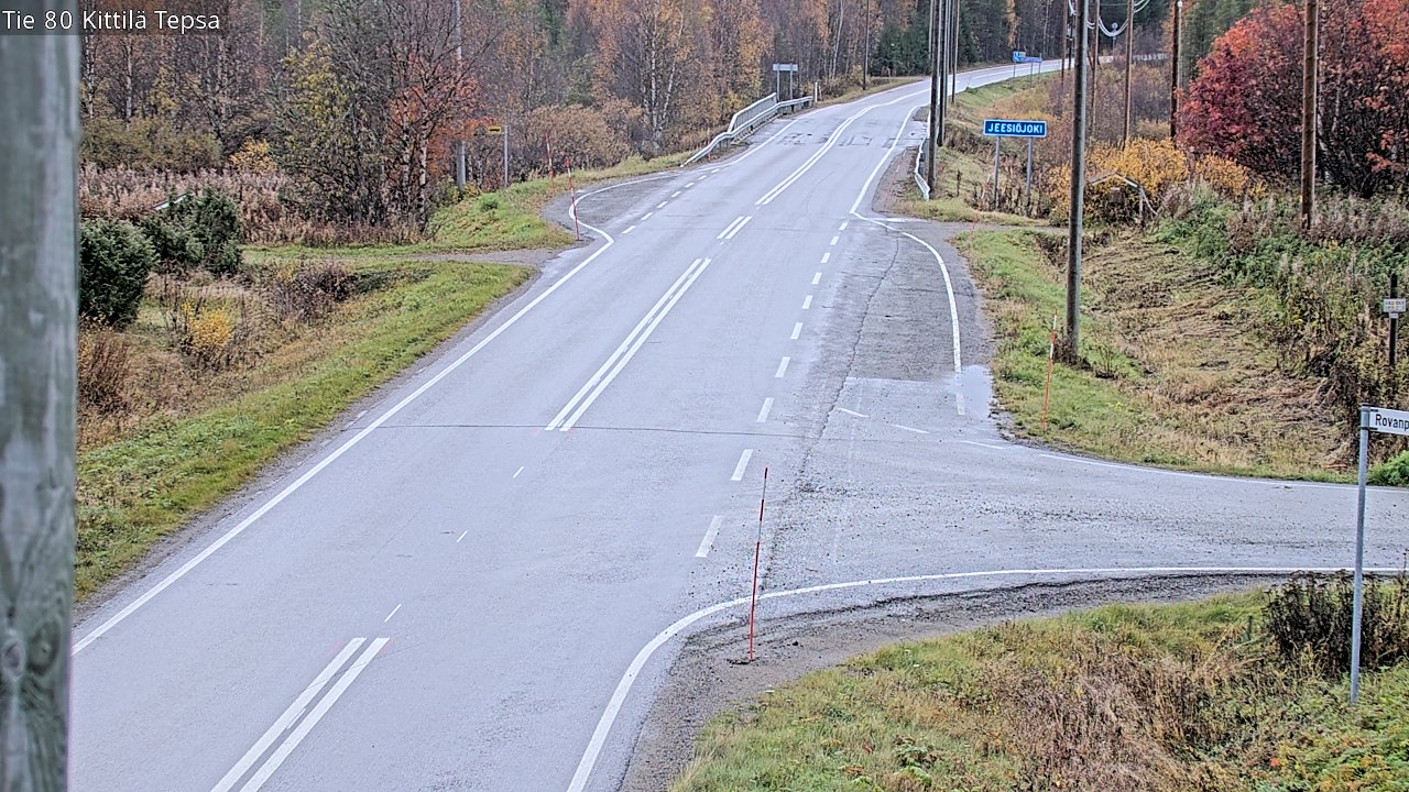 Kelikamerat Kuva Tie 80 Kittilä, Tepsa, Kittilä, Lappi
