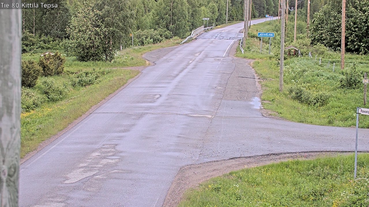 Kelikamerat Kuva Tie 80 Kittilä, Tepsa, Kittilä, Lappi