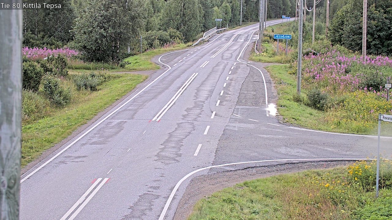 Kelikamerat Kuva Tie 80 Kittilä, Tepsa, Kittilä, Lappi