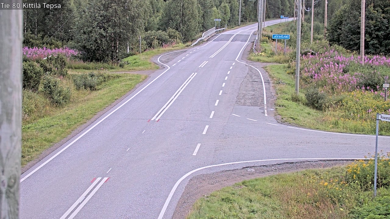 Kelikamerat Kuva Tie 80 Kittilä, Tepsa, Kittilä, Lappi