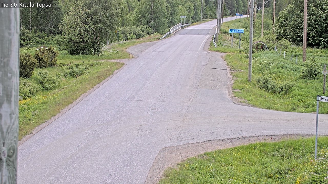 Kelikamerat Kuva Tie 80 Kittilä, Tepsa, Kittilä, Lappi