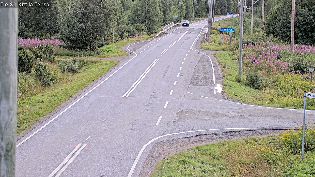 Kelikamerat Kuva Tie 80 Kittilä, Tepsa, Kittilä, Lappi