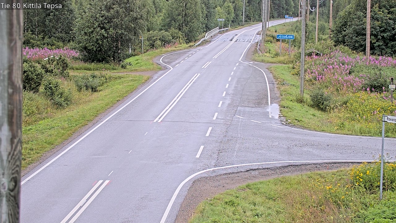 Kelikamerat Kuva Tie 80 Kittilä, Tepsa, Kittilä, Lappi