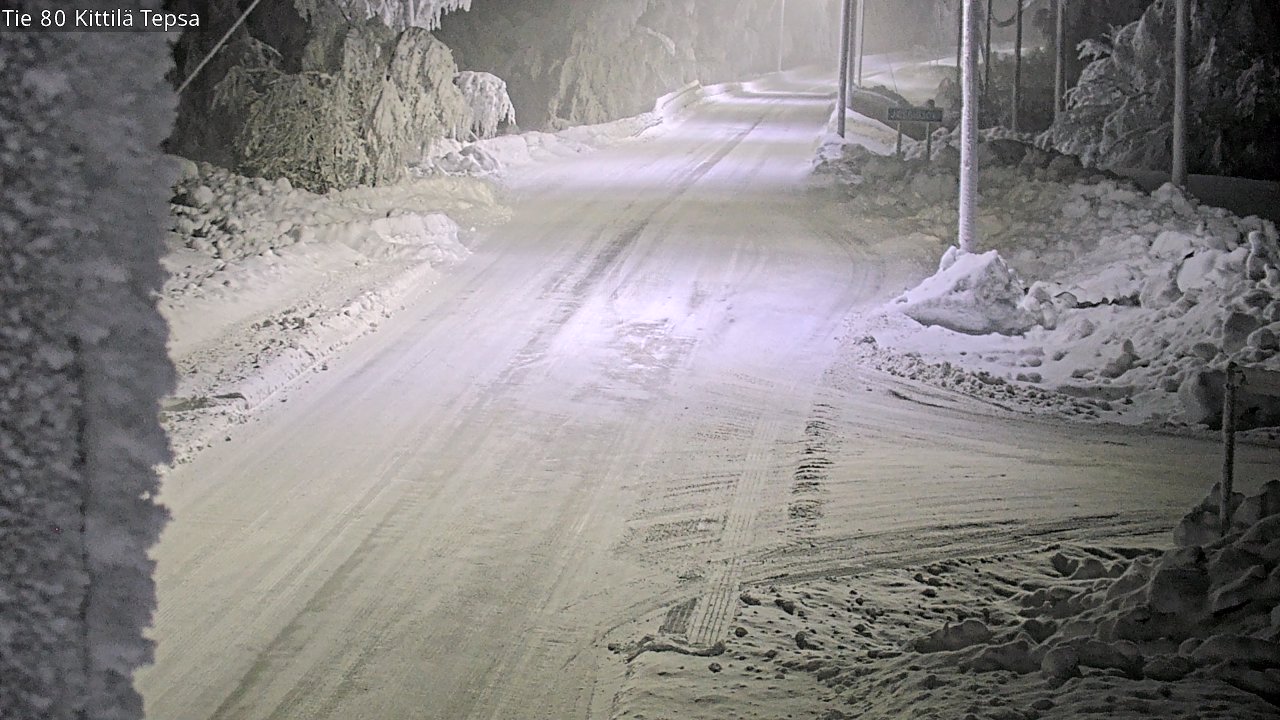 Kelikamerat Kuva Tie 80 Kittilä, Tepsa, Kittilä, Lappi