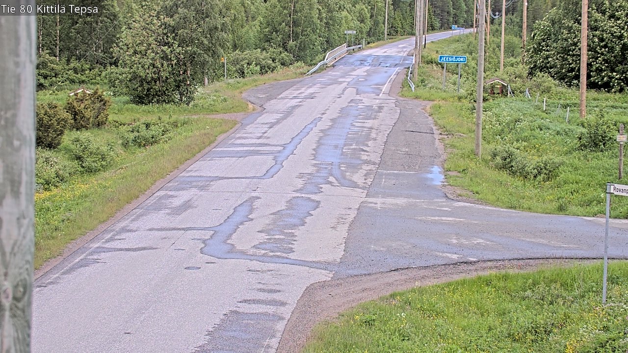 Kelikamerat Kuva Tie 80 Kittilä, Tepsa, Kittilä, Lappi