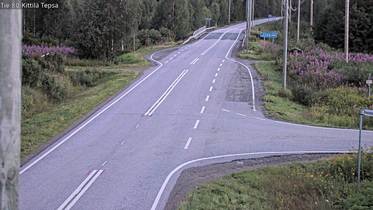 Kelikamerat Kuva Tie 80 Kittilä, Tepsa, Kittilä, Lappi