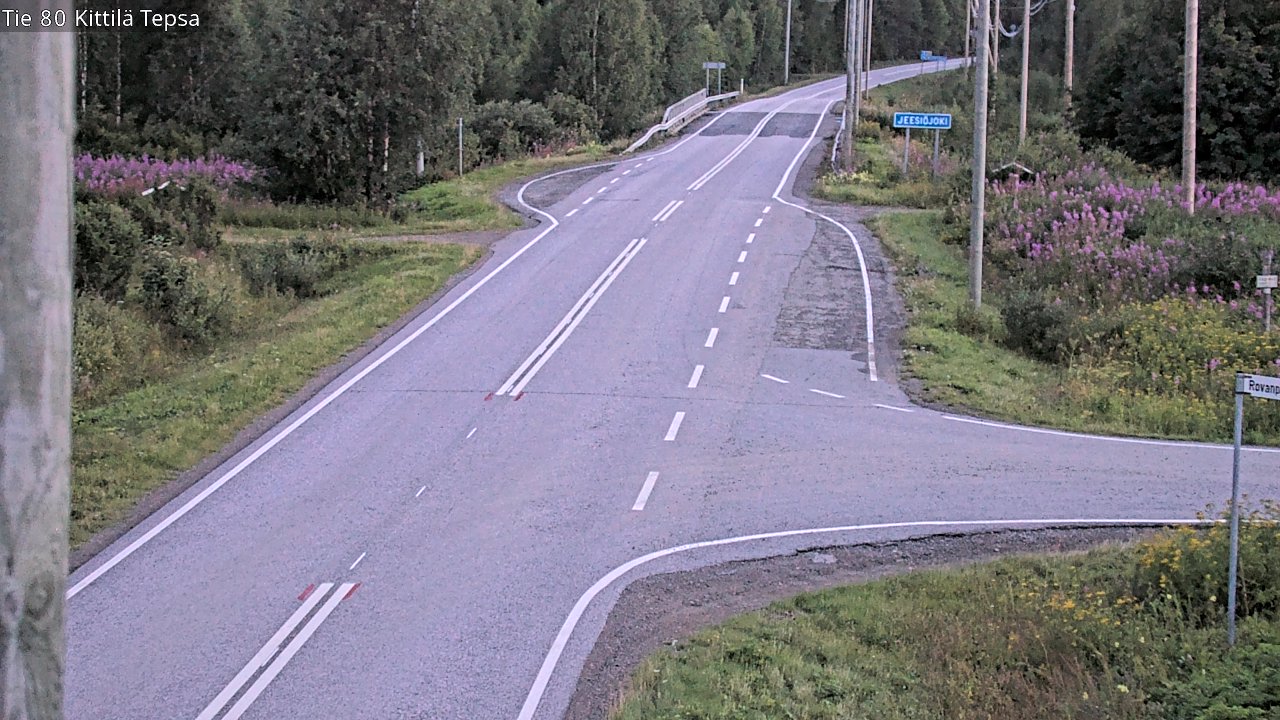 Kelikamerat Kuva Tie 80 Kittilä, Tepsa, Kittilä, Lappi