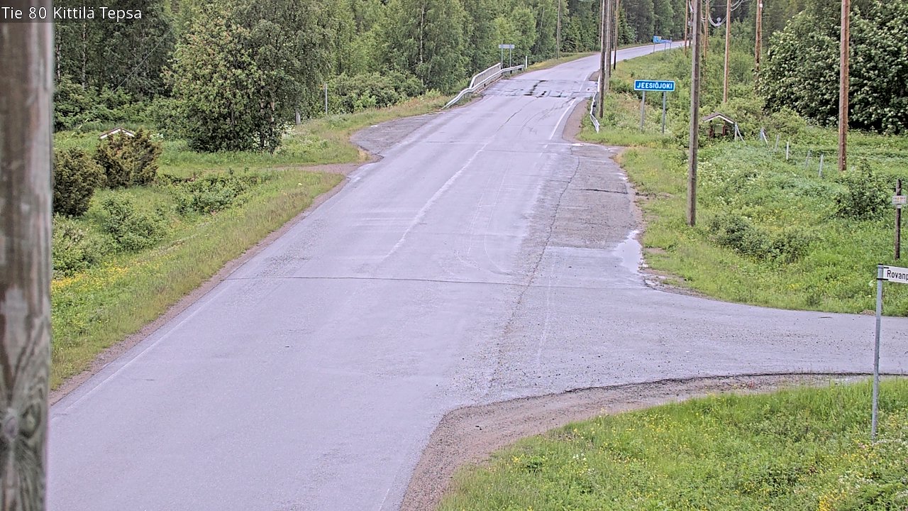 Kelikamerat Kuva Tie 80 Kittilä, Tepsa, Kittilä, Lappi