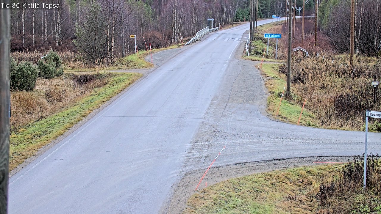 Kelikamerat Kuva Tie 80 Kittilä, Tepsa, Kittilä, Lappi