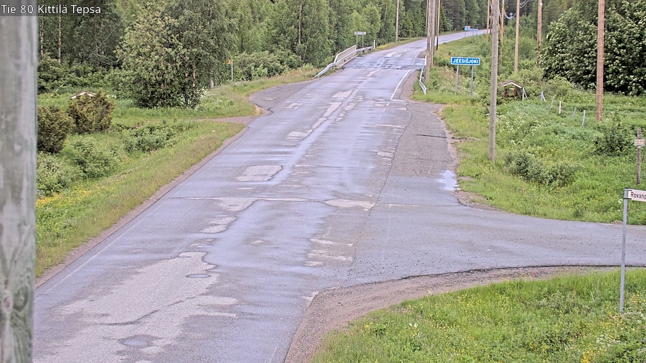 Kelikamerat Kuva Tie 80 Kittilä, Tepsa, Kittilä, Lappi