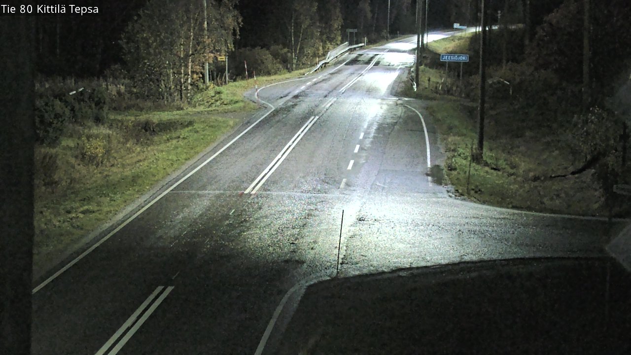 Kelikamerat Kuva Tie 80 Kittilä, Tepsa, Kittilä, Lappi
