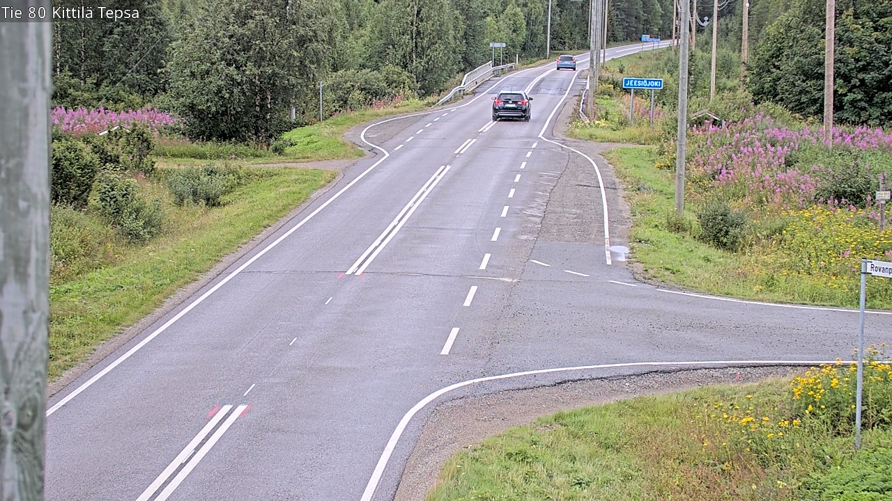 Kelikamerat Kuva Tie 80 Kittilä, Tepsa, Kittilä, Lappi