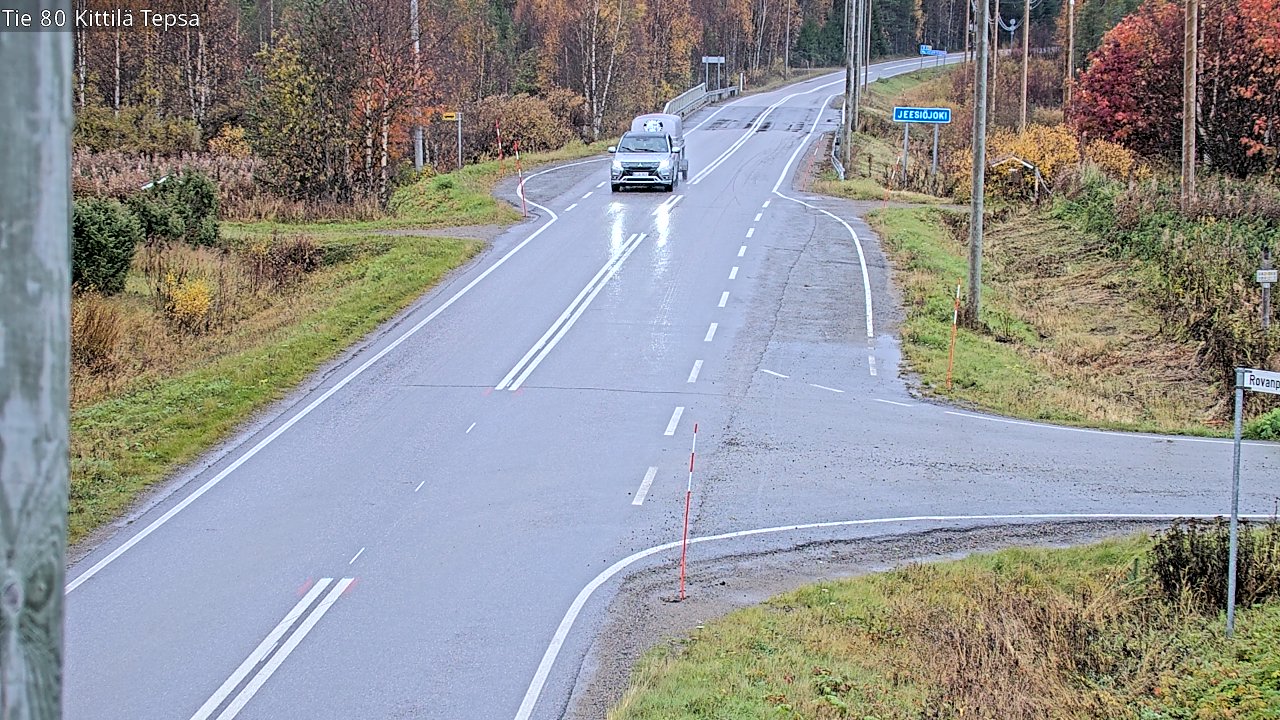 Kelikamerat Kuva Tie 80 Kittilä, Tepsa, Kittilä, Lappi