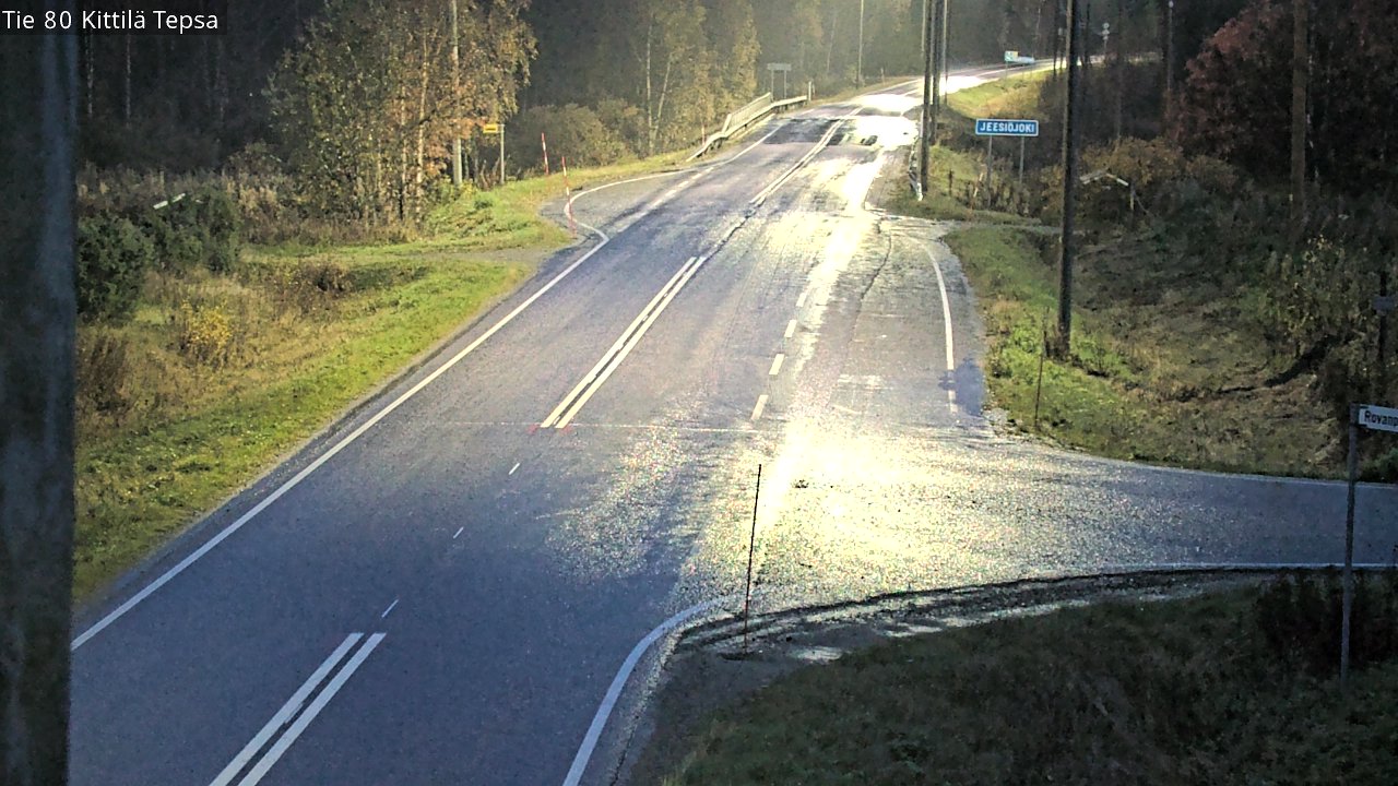 Kelikamerat Kuva Tie 80 Kittilä, Tepsa, Kittilä, Lappi