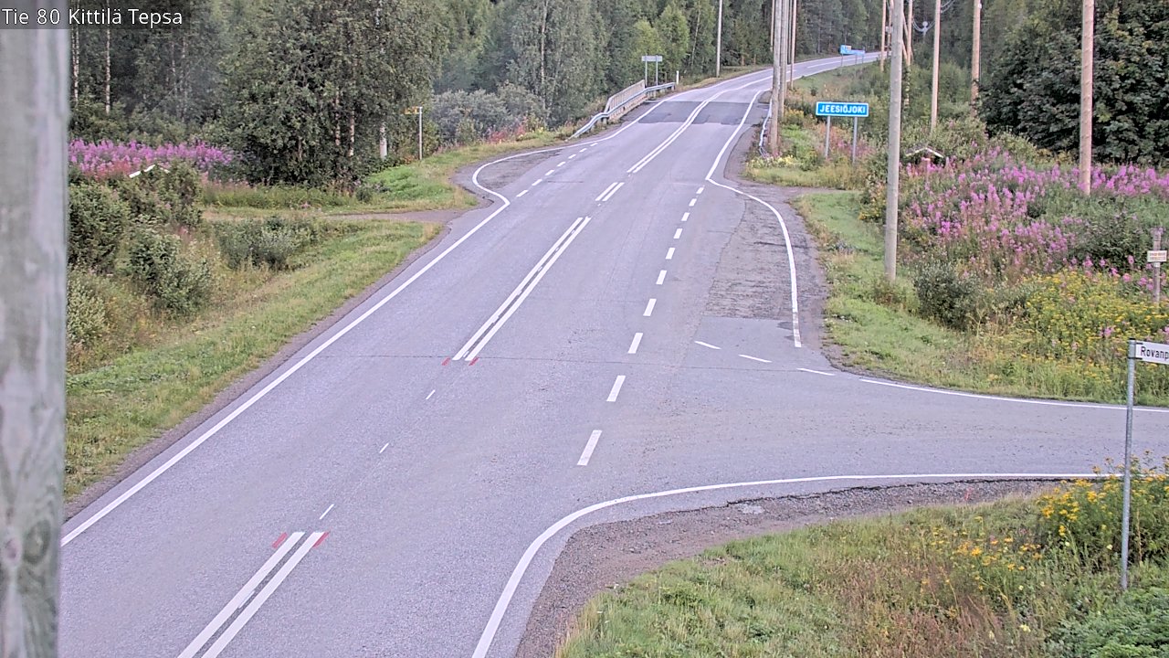 Kelikamerat Kuva Tie 80 Kittilä, Tepsa, Kittilä, Lappi
