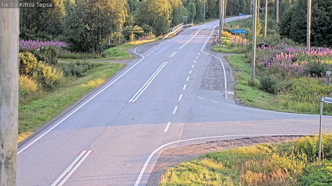 Kelikamerat Kuva Tie 80 Kittilä, Tepsa, Kittilä, Lappi