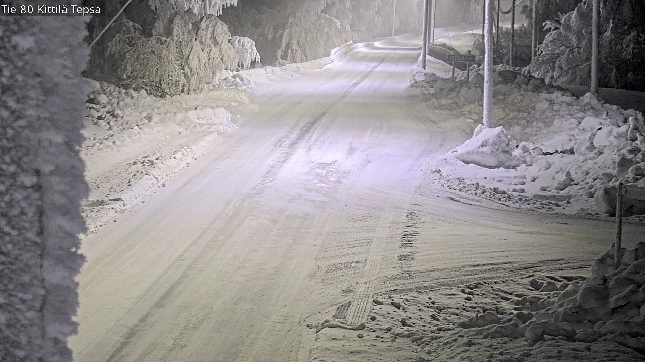 Kelikamerat Kuva Tie 80 Kittilä, Tepsa, Kittilä, Lappi