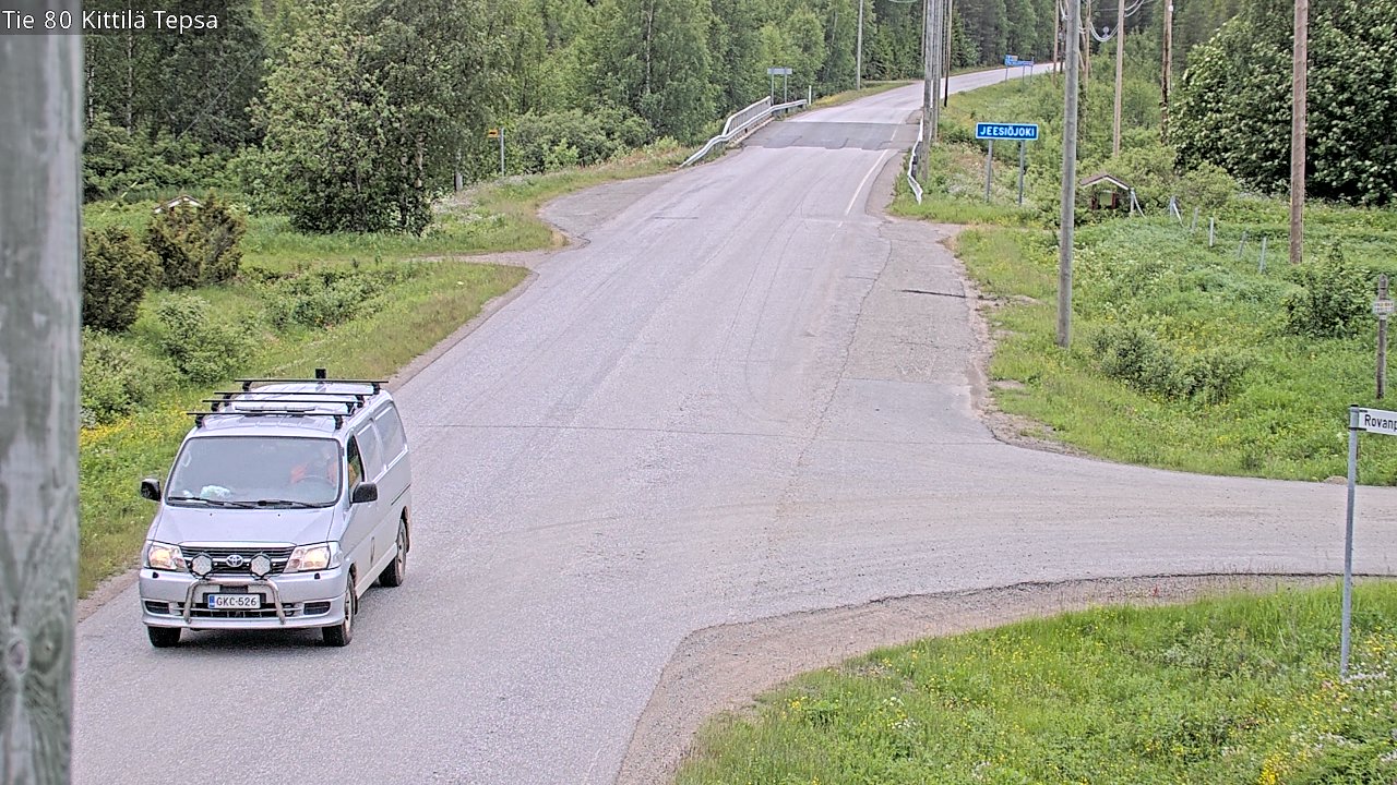 Kelikamerat Kuva Tie 80 Kittilä, Tepsa, Kittilä, Lappi