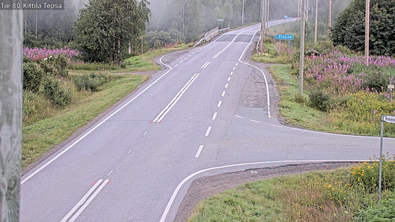 Kelikamerat Kuva Tie 80 Kittilä, Tepsa, Kittilä, Lappi