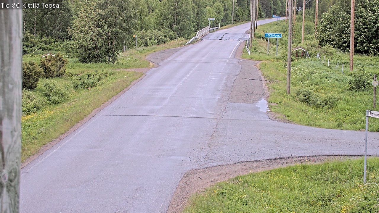 Kelikamerat Kuva Tie 80 Kittilä, Tepsa, Kittilä, Lappi
