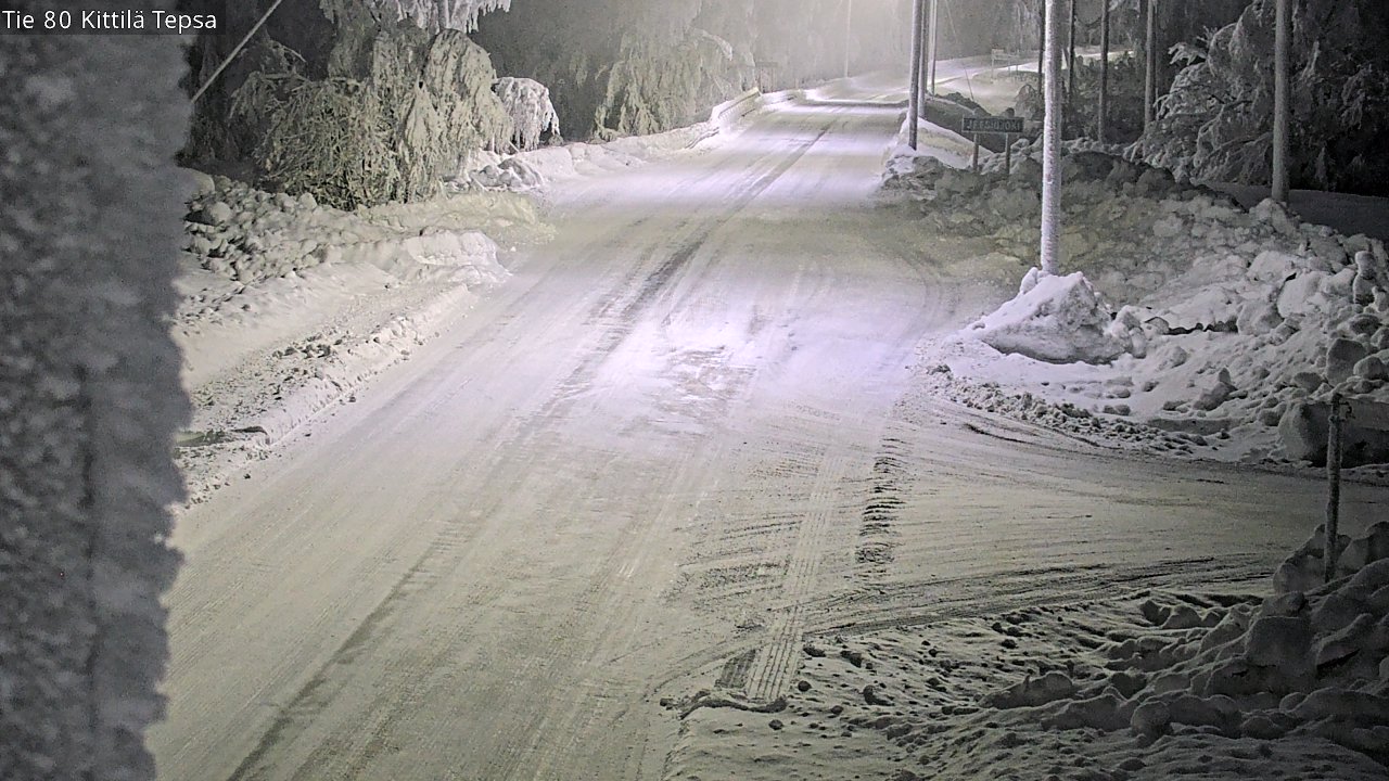 Kelikamerat Kuva Tie 80 Kittilä, Tepsa, Kittilä, Lappi