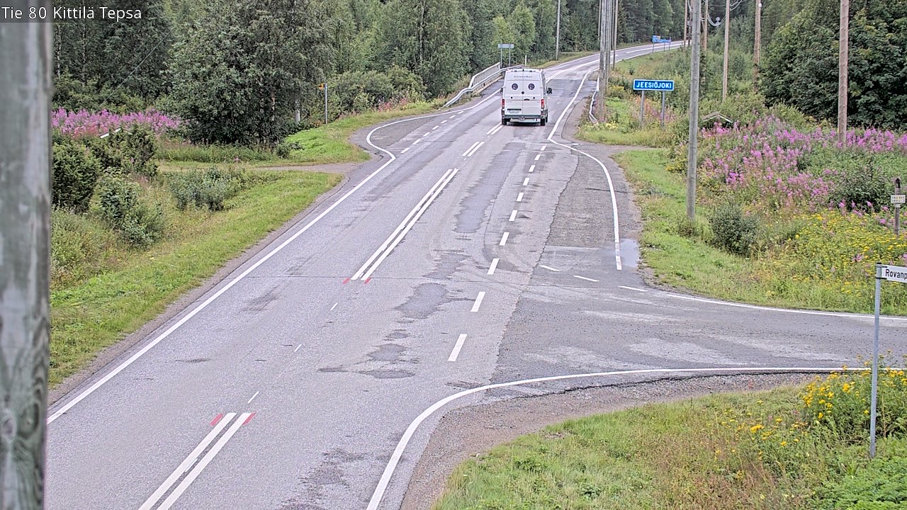 Kelikamerat Kuva Tie 80 Kittilä, Tepsa, Kittilä, Lappi