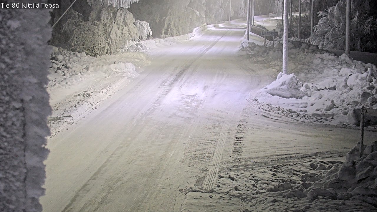 Kelikamerat Kuva Tie 80 Kittilä, Tepsa, Kittilä, Lappi