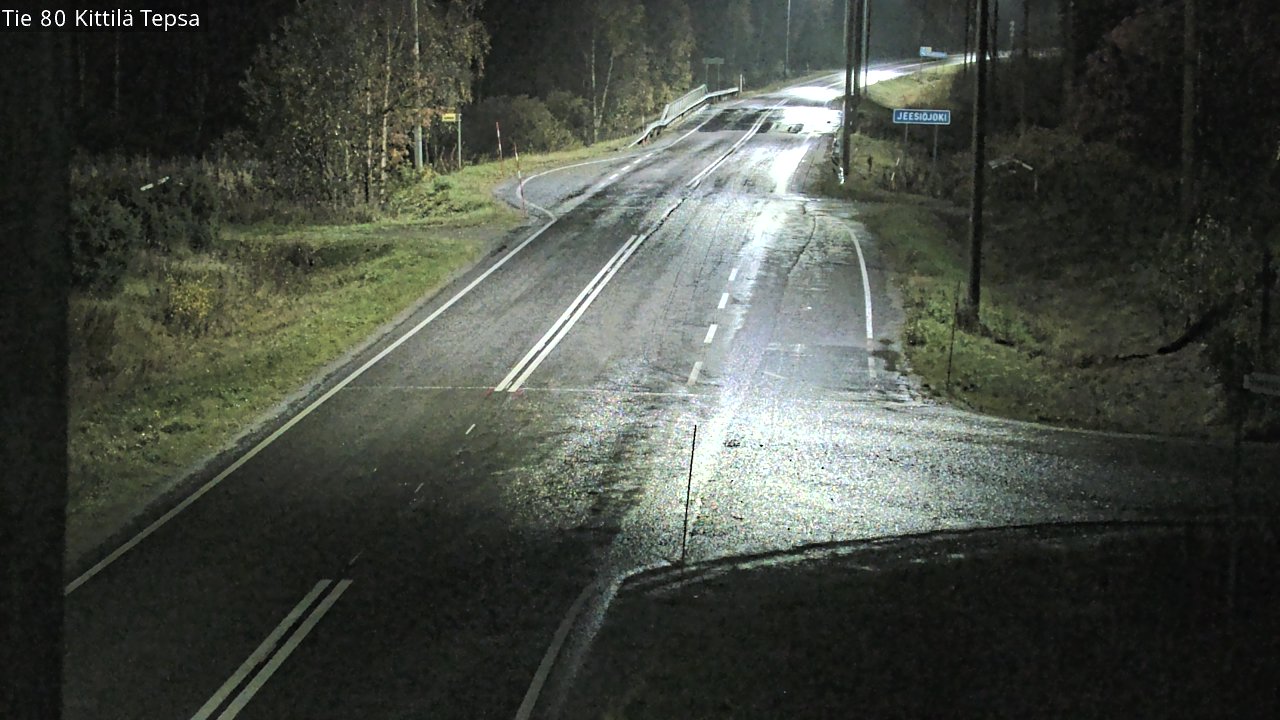 Kelikamerat Kuva Tie 80 Kittilä, Tepsa, Kittilä, Lappi