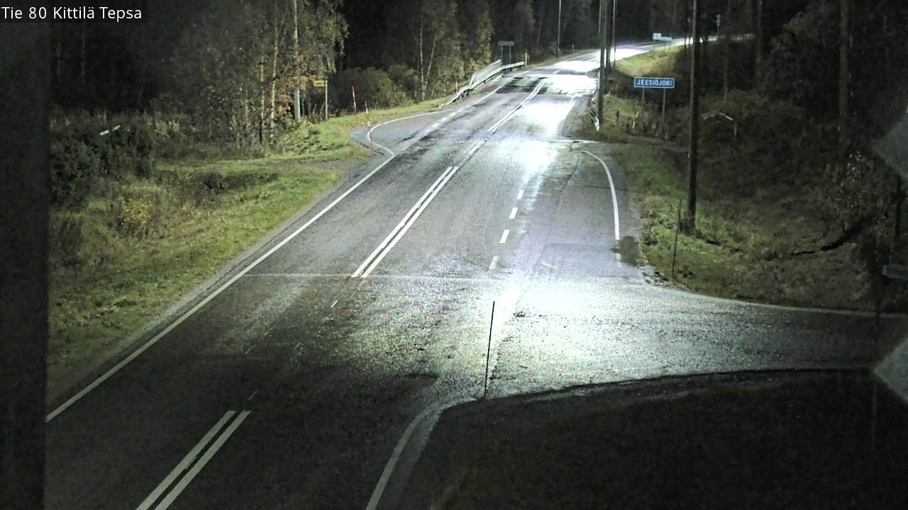 Kelikamerat Kuva Tie 80 Kittilä, Tepsa, Kittilä, Lappi