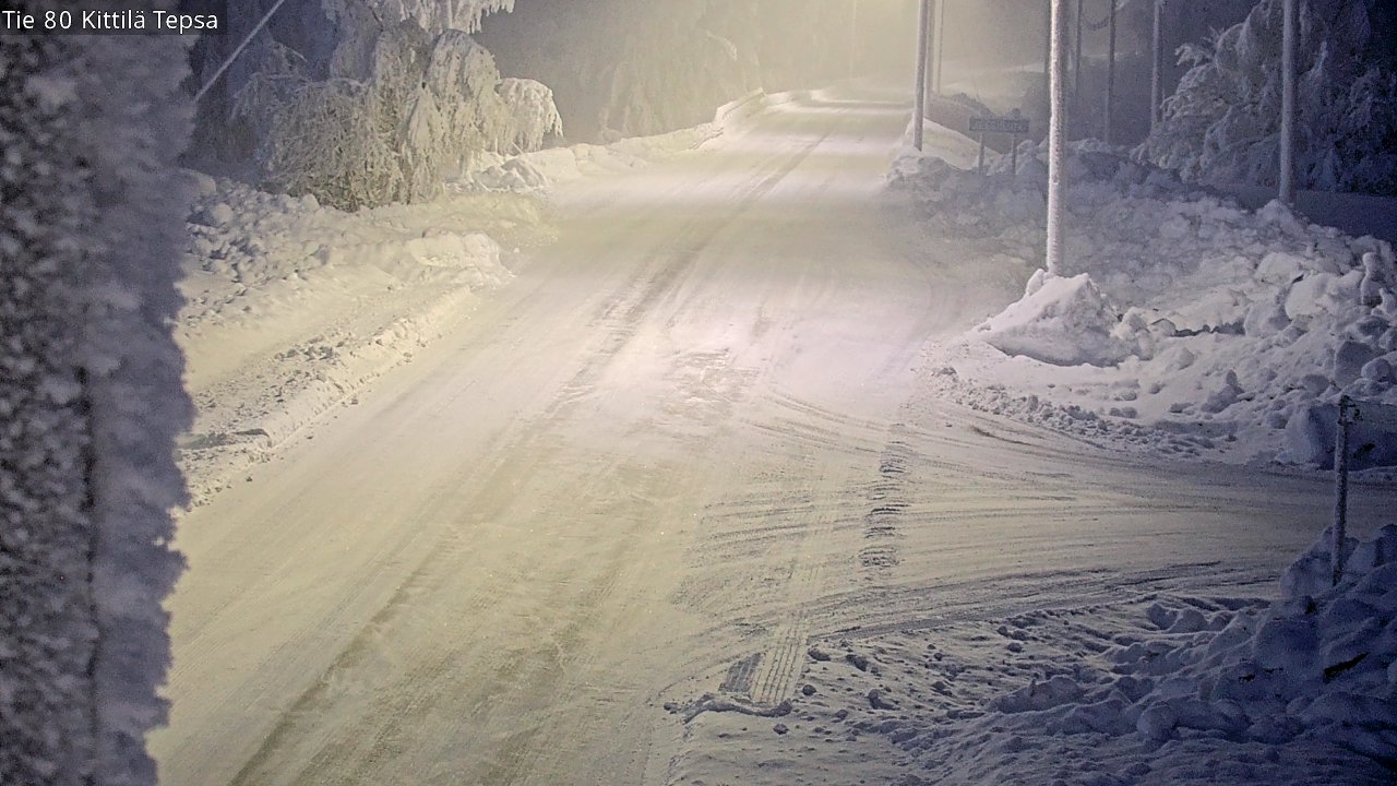 Kelikamerat Kuva Tie 80 Kittilä, Tepsa, Kittilä, Lappi