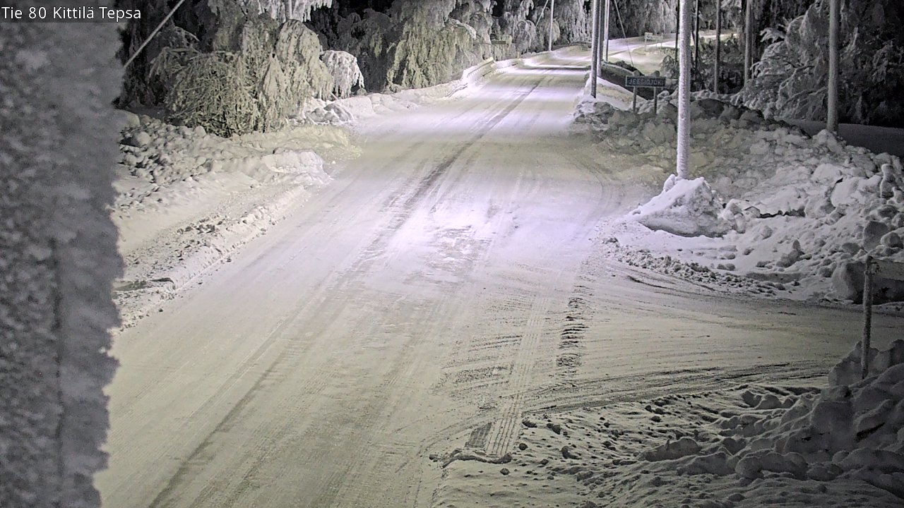 Kelikamerat Kuva Tie 80 Kittilä, Tepsa, Kittilä, Lappi