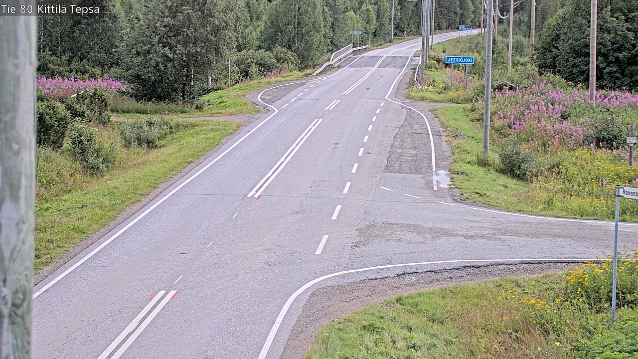 Kelikamerat Kuva Tie 80 Kittilä, Tepsa, Kittilä, Lappi
